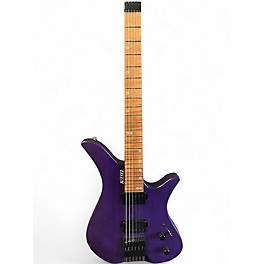 Used Kiesel Thanos Trans Purple Solid Body Electric Guitar