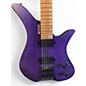 Used Kiesel Thanos Trans Purple Solid Body Electric Guitar