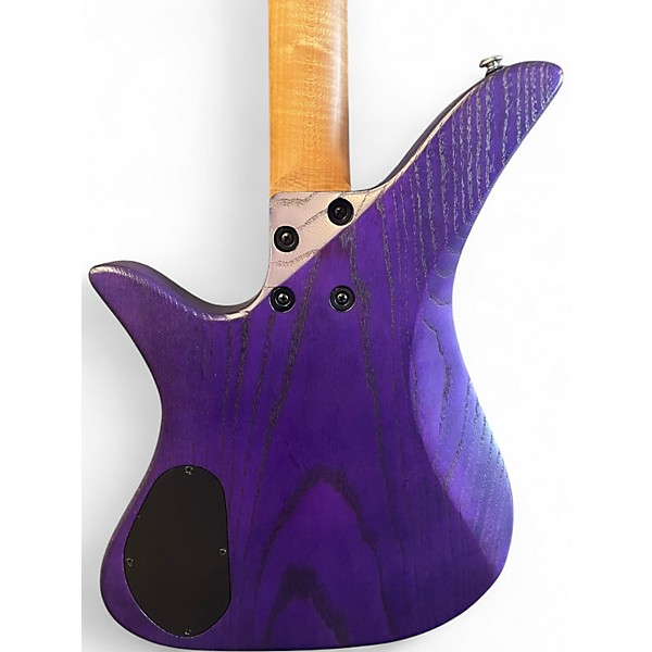 Used Kiesel Thanos Trans Purple Solid Body Electric Guitar