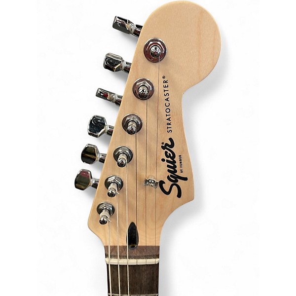 Used Squier sonic stratocaster White Solid Body Electric Guitar