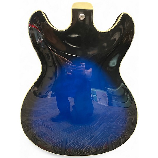 Used Ibanez AS73 Artcore Blue Burst Hollow Body Electric Guitar