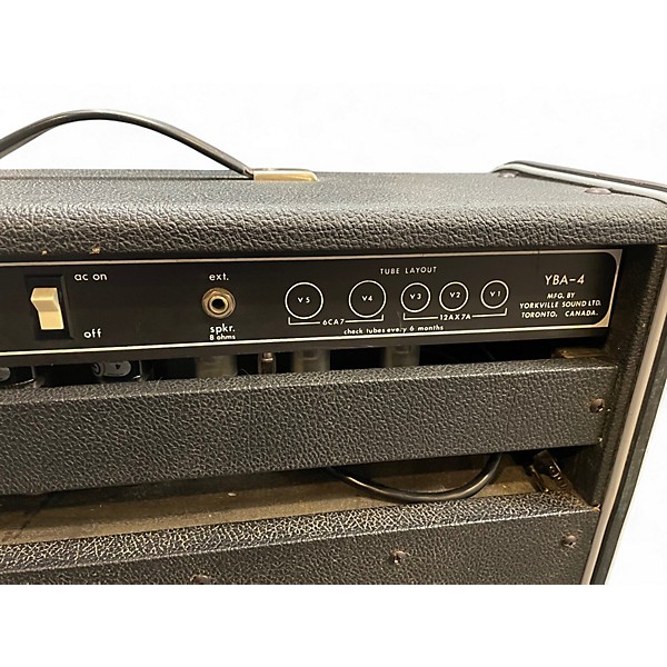 Used Traynor YBA4 50-Watt 1x15 TUBE BASS AMPLIFIER Tube Bass Combo Amp