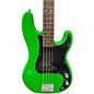Used Squier Precision Bass LIME GREEN Electric Bass Guitar