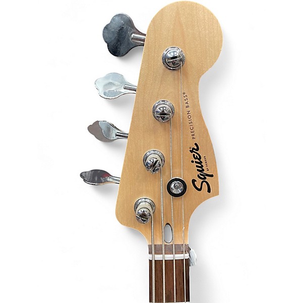 Used Squier Precision Bass LIME GREEN Electric Bass Guitar