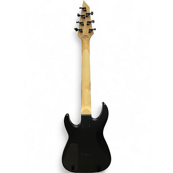 Used Jackson JS22-7 Dinky 7 String Black Solid Body Electric Guitar