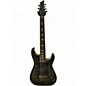 Used Schecter Guitar Research Omen 7 Trans Black Solid Body Electric Guitar thumbnail