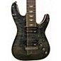 Used Schecter Guitar Research Omen 7 Trans Black Solid Body Electric Guitar