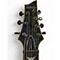 Used Schecter Guitar Research Omen 7 Trans Black Solid Body Electric Guitar