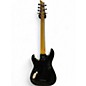 Used Schecter Guitar Research Omen 7 Trans Black Solid Body Electric Guitar