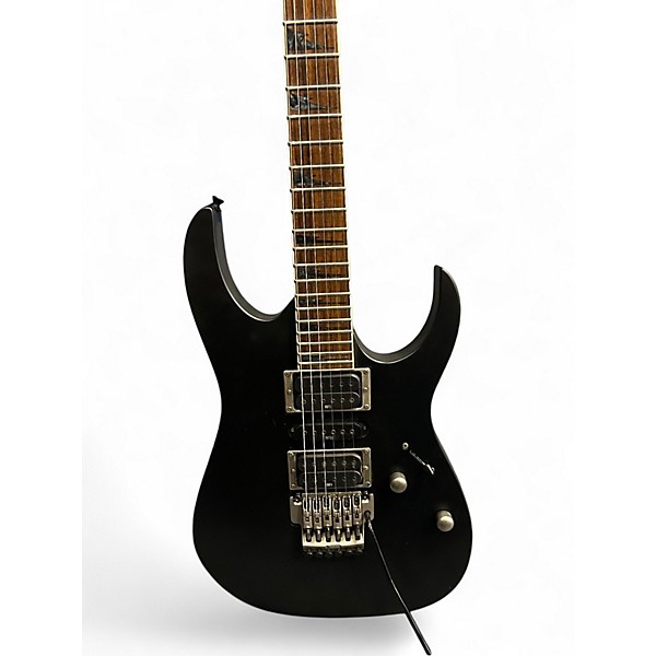 Used Ibanez RG5EX1 Satin Black Solid Body Electric Guitar