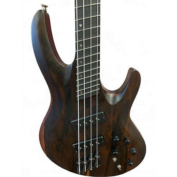 Used ESP LTD DELUXE B-1004 Mahogany Electric Bass Guitar