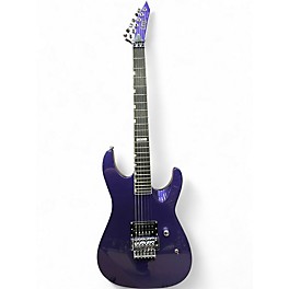 Used ESP M-1 Custom '87 purple metallic Solid Body Electric Guitar
