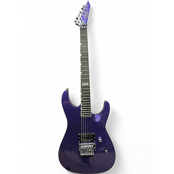 Used ESP M-1 Custom '87 purple metallic Solid Body Electric Guitar