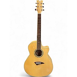 Used Dean EFM Natural Acoustic Guitar