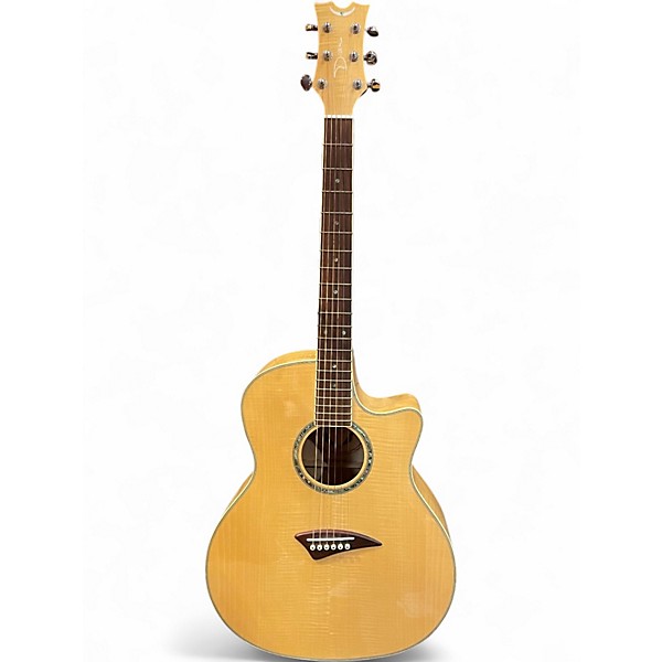 Used Dean EFM Natural Acoustic Guitar