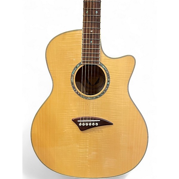 Used Dean EFM Natural Acoustic Guitar