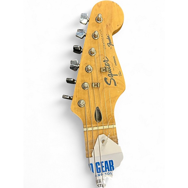 Used Squier Squier stratocaster ii Black Solid Body Electric Guitar