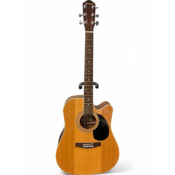 Used Johnson JG620 Natural Acoustic Guitar