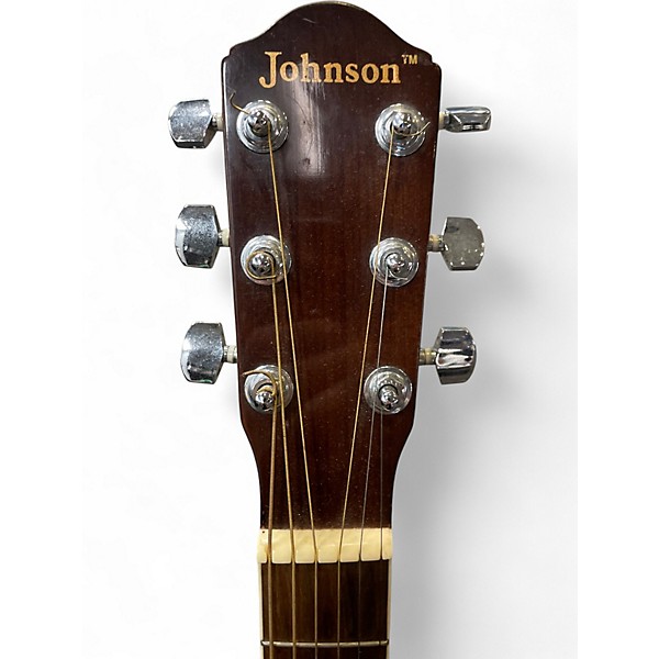 Used Johnson JG620 Natural Acoustic Guitar