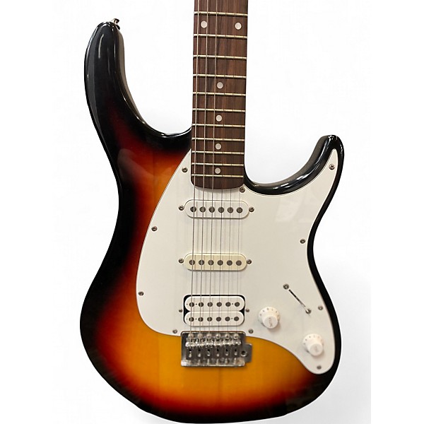 Used Peavey RAPTOR PLUS 3 Color Sunburst Solid Body Electric Guitar