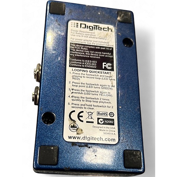 Used DigiTech JamMan Express XT Looper Pedal