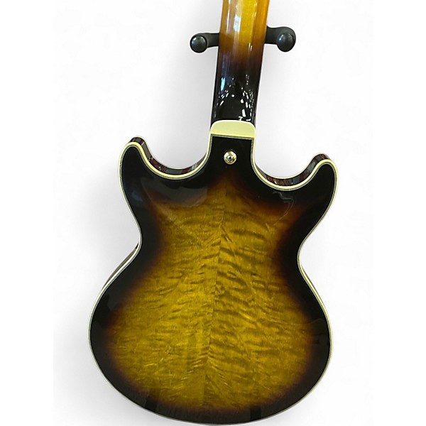 Used Ibanez AM93 Artcore 2 Tone Sunburst Hollow Body Electric Guitar
