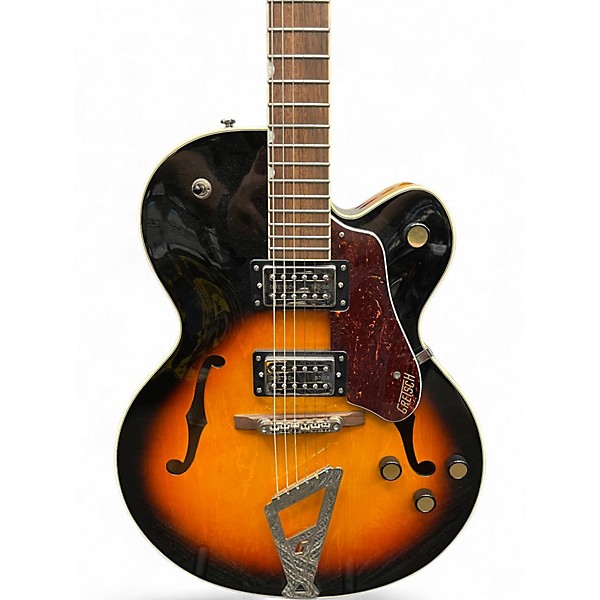 Used Gretsch Guitars G2420 Streamliner 2 Tone Sunburst Hollow Body Electric Guitar