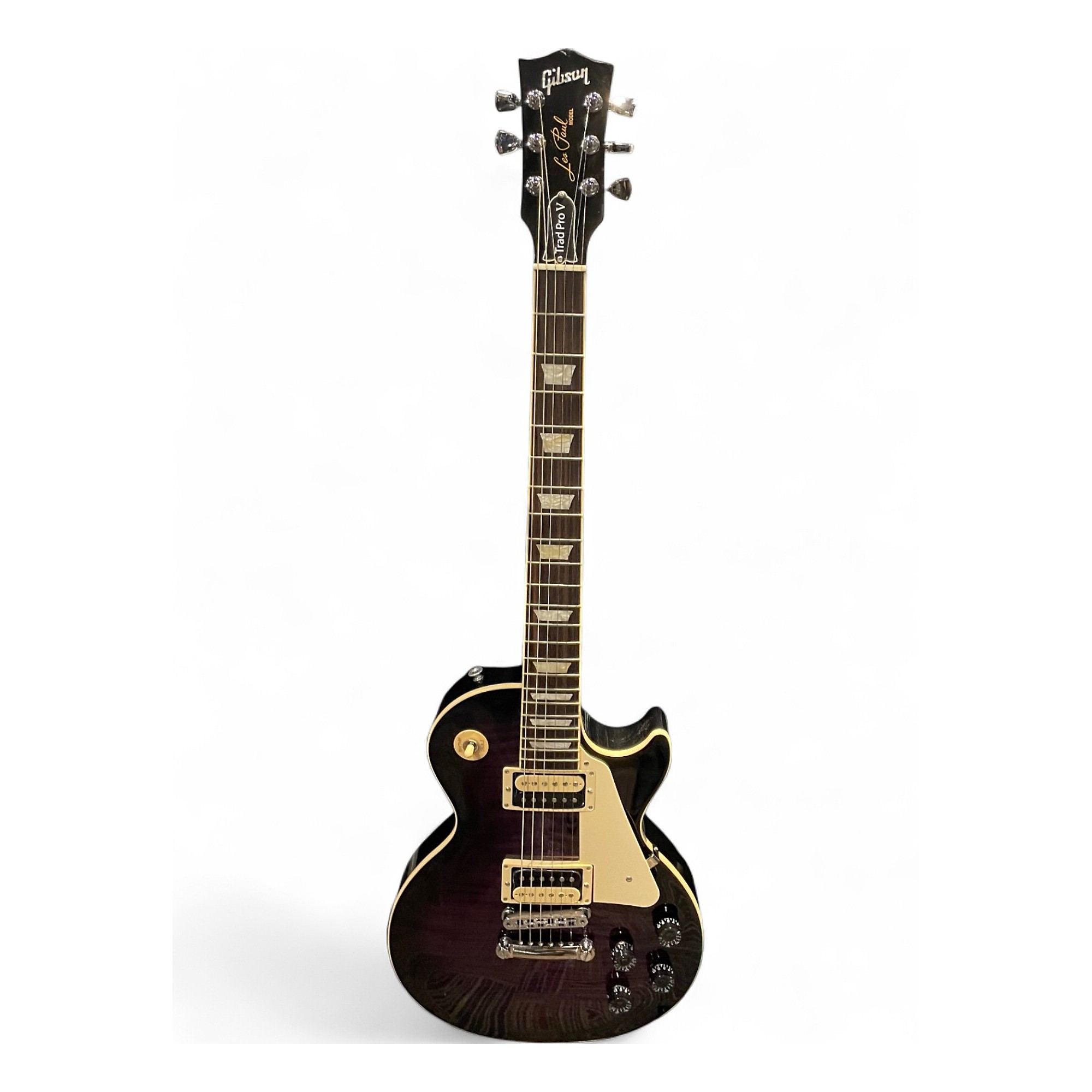 Gibson Les Paul Trad Pro Ｖ Used Gibson Les Paul Traditional Pro V Trans Purple Solid