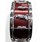 Used Pearl 14in Export Snare Red Sparkle Drum
