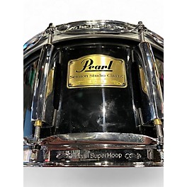 Used Pearl 6X14 Session Studio Classic Snare BLACK Drum
