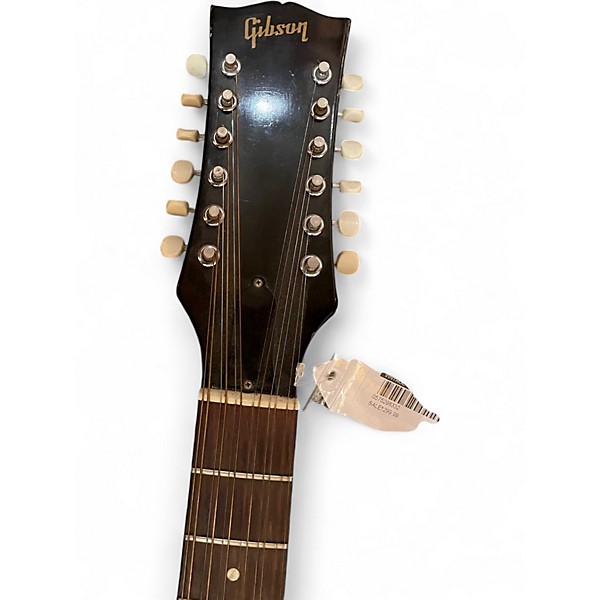 Vintage 1960s Gibson B25-12 Natural 12 String Acoustic Guitar