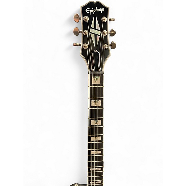 Used Epiphone Les Paul Prophecy aged jet black metallic Solid Body Electric Guitar
