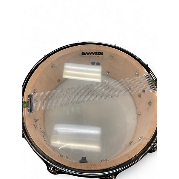 Used OUTLAW DRUMS 6.5X14 maple stave yellow Drum