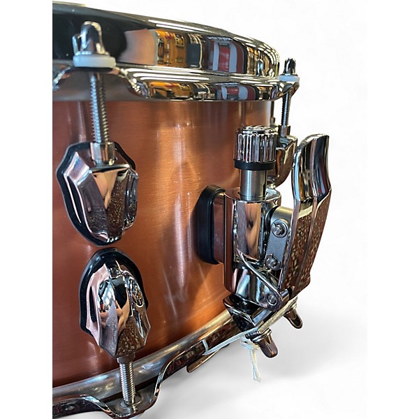 Used Mapex 14in Black Panther Predator Copper Brushed Copper Drum