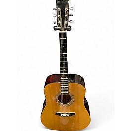 Used Burwood estaban Vintage Natural Acoustic Guitar