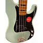 Used Squier Classic Vibe 1970S Precision Bass Seafoam Green Electric Bass Guitar