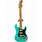 Used 2022 Squier 40th anniversary stratocaster green Solid Body Electric Guitar thumbnail