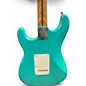Used 2022 Squier 40th anniversary stratocaster green Solid Body Electric Guitar