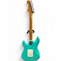 Used 2022 Squier 40th anniversary stratocaster green Solid Body Electric Guitar