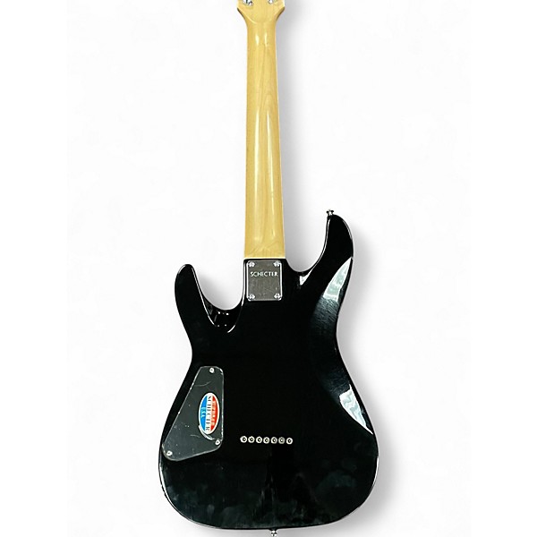 Used Schecter Guitar Research DIAMOND SERIES C7 Black Solid Body Electric Guitar