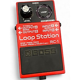 Used BOSS RC1 Loop Station Pedal