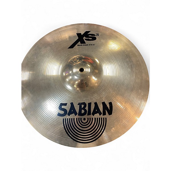 Used SABIAN 16in XS20 Rock Crash Brilliant Cymbal