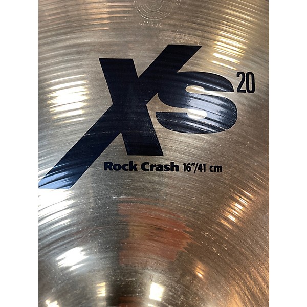 Used SABIAN 16in XS20 Rock Crash Brilliant Cymbal