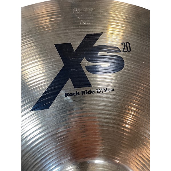 Used SABIAN 20in XS20 Rock Ride Cymbal