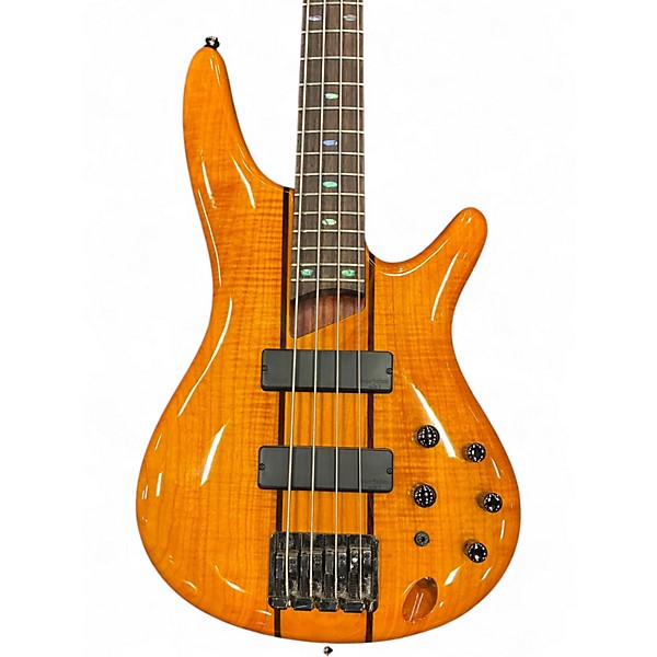 Used Ibanez SR700 Natural Electric Bass Guitar