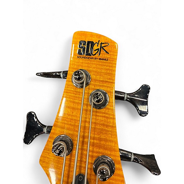 Used Ibanez SR700 Natural Electric Bass Guitar