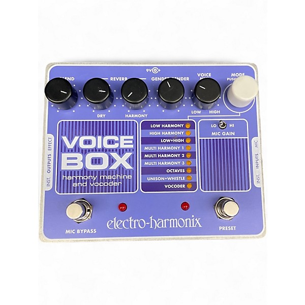 Used Electro-Harmonix Voicebox Vocal Harmony Vocoder Vocal Processor
