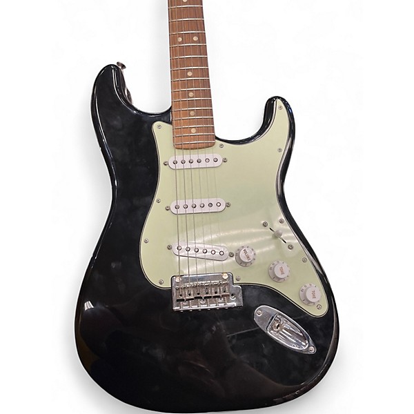 Used Fender Limited Edition Player Stratocaster BLACK Solid Body Electric Guitar