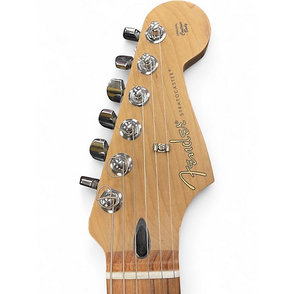 Used Fender Limited Edition Player Stratocaster BLACK Solid Body Electric Guitar