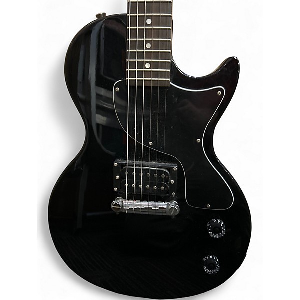 Used Epiphone Les Paul Junior Single Cut Black Solid Body Electric Guitar